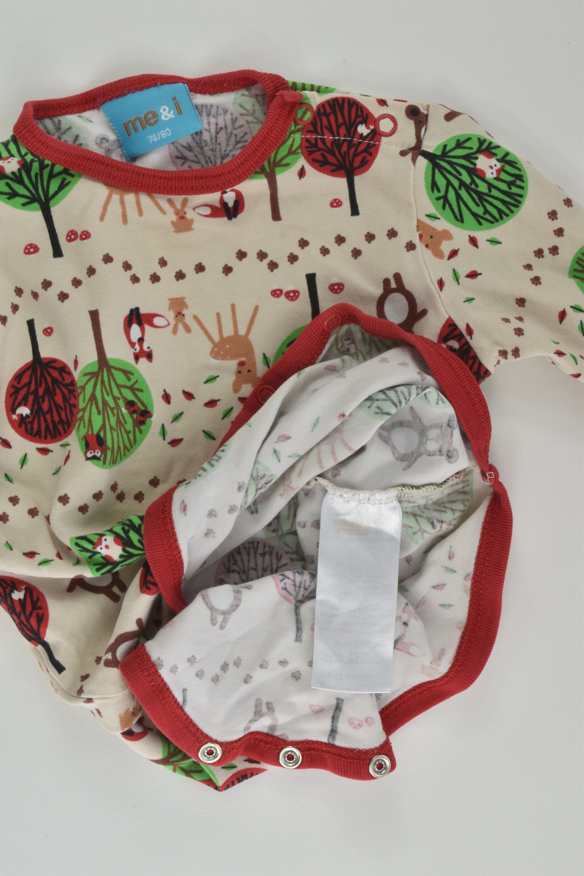 Me&i Size 0-1 (74/80 cm) Bodysuit