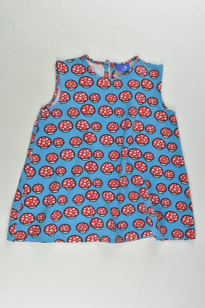 Me&i Size 1/2 (86/92 cm) Mushrooms Dress/Tunic