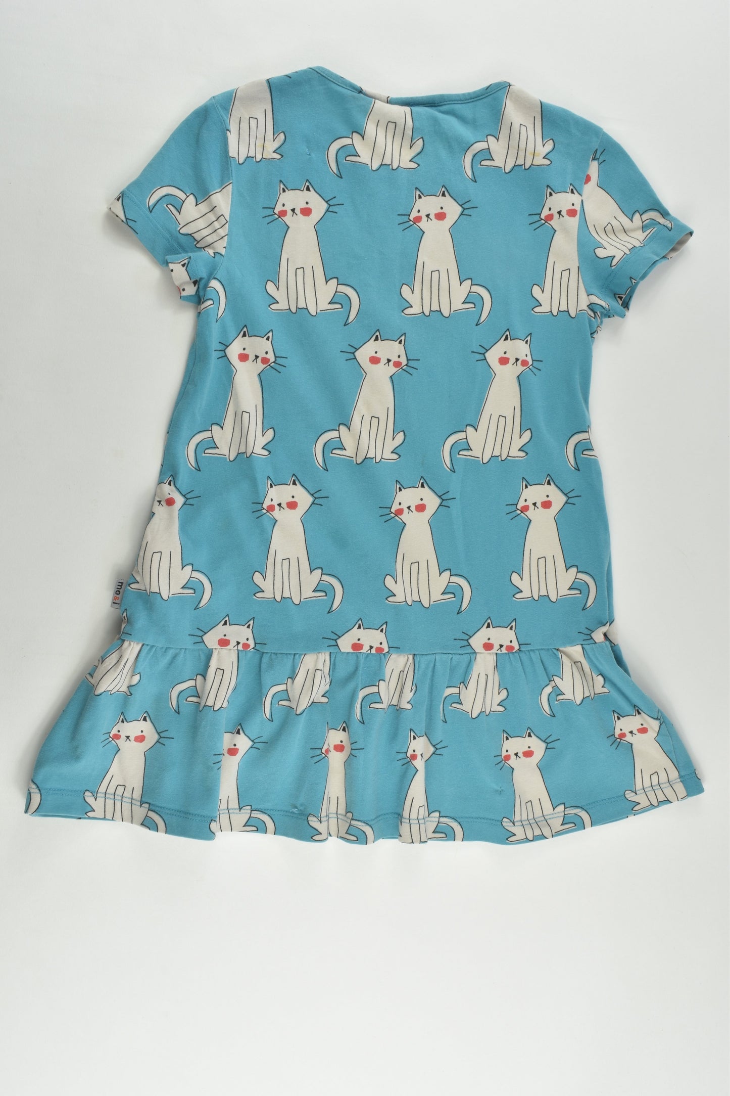 Me&i Size 5-6 (110/116 cm) Retro Cats Dress