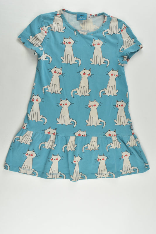Me&i Size 5-6 (110/116 cm) Retro Cats Dress