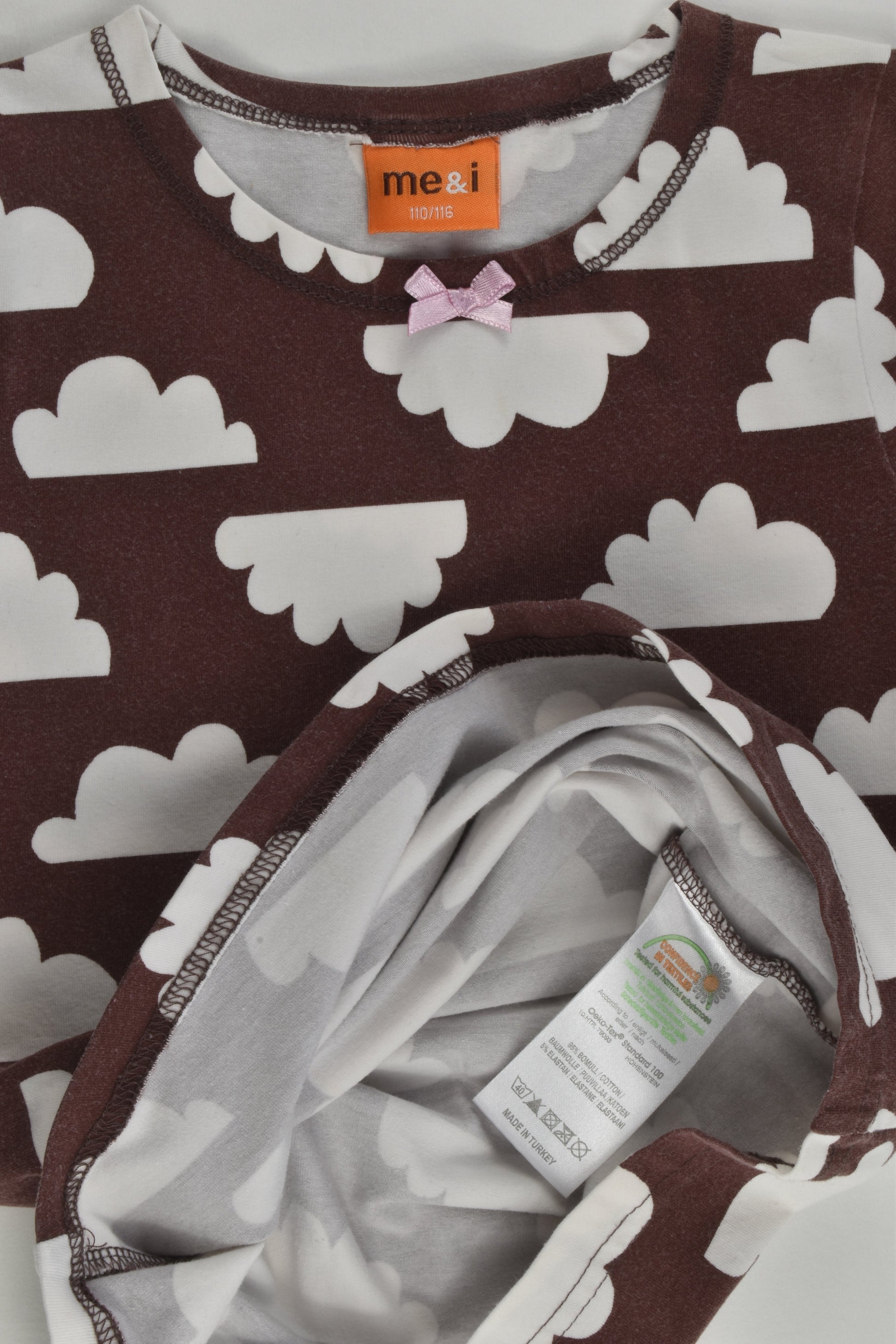 Me&i Size 5-6 (110/116 cm) Retro Clouds Tunic