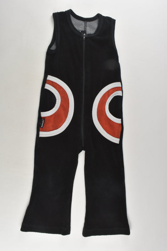 Metsola Size 2 (92 cm) Terry Zip Overalls