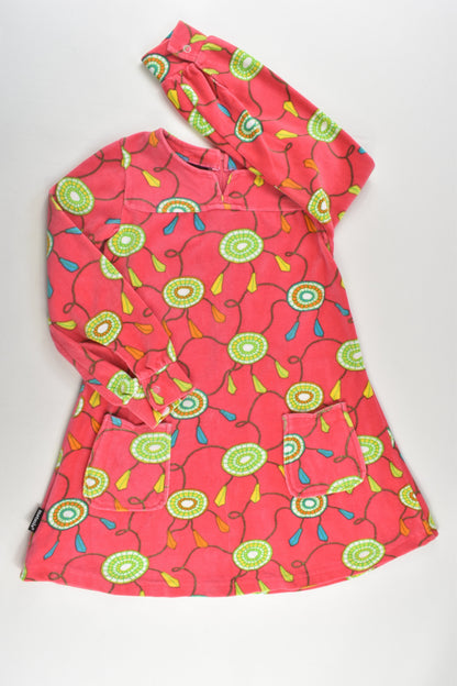 Metsola Size 3/4 (98/104 cm) Velour Dress