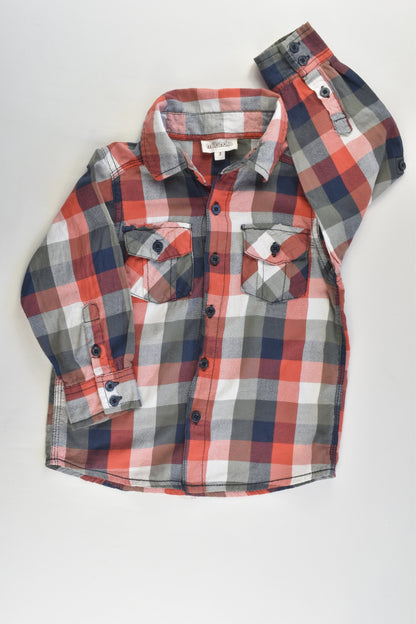 Milkshake Size 3 Checked Casual Shirt