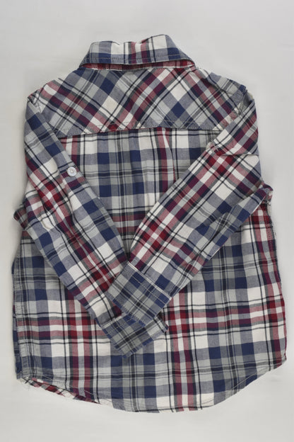 Milkshake Size 3 Checked Shirt