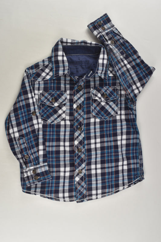 Milkshake Size 3 Checked Shirt