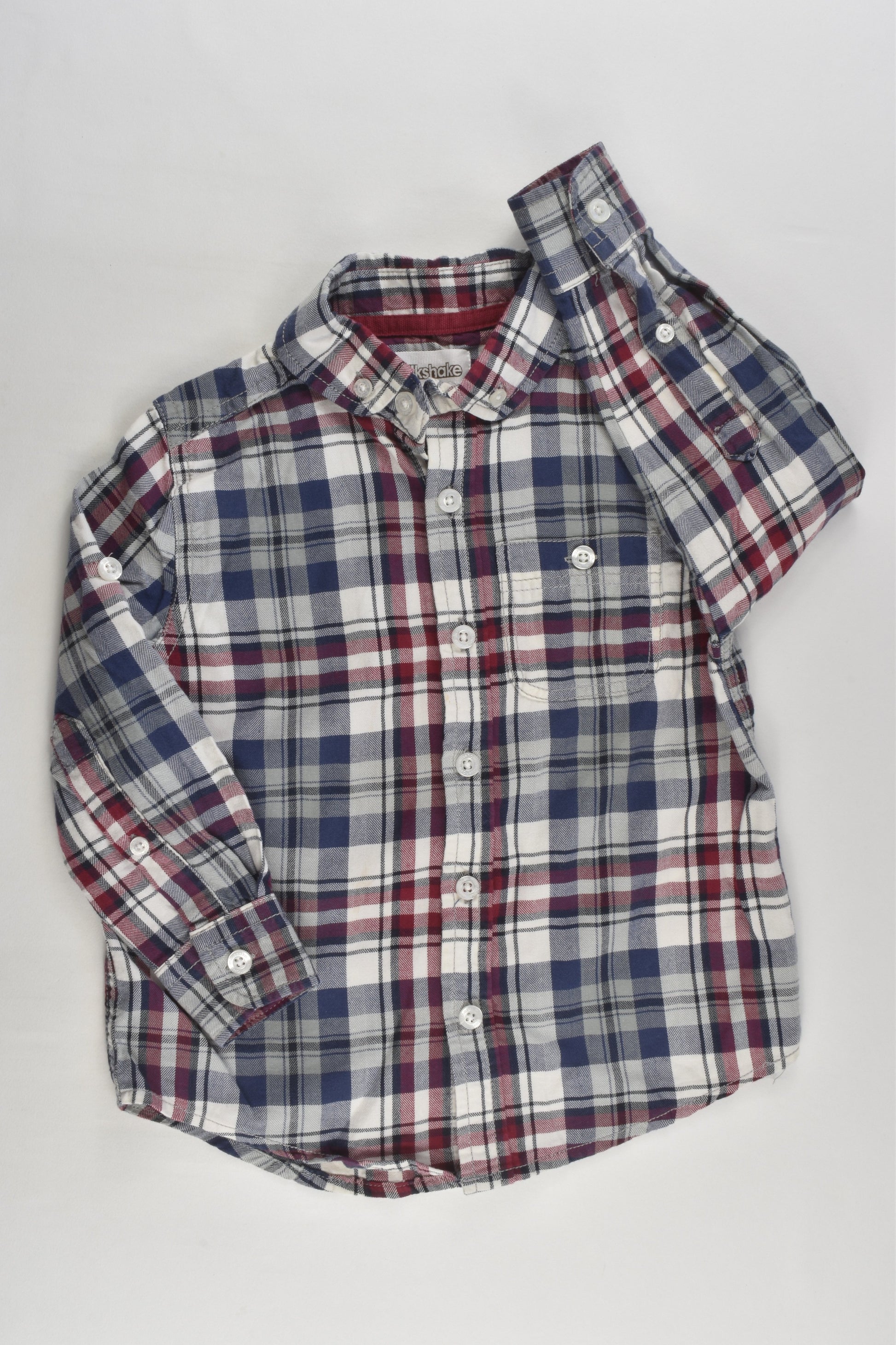 Milkshake Size 3 Checked Shirt