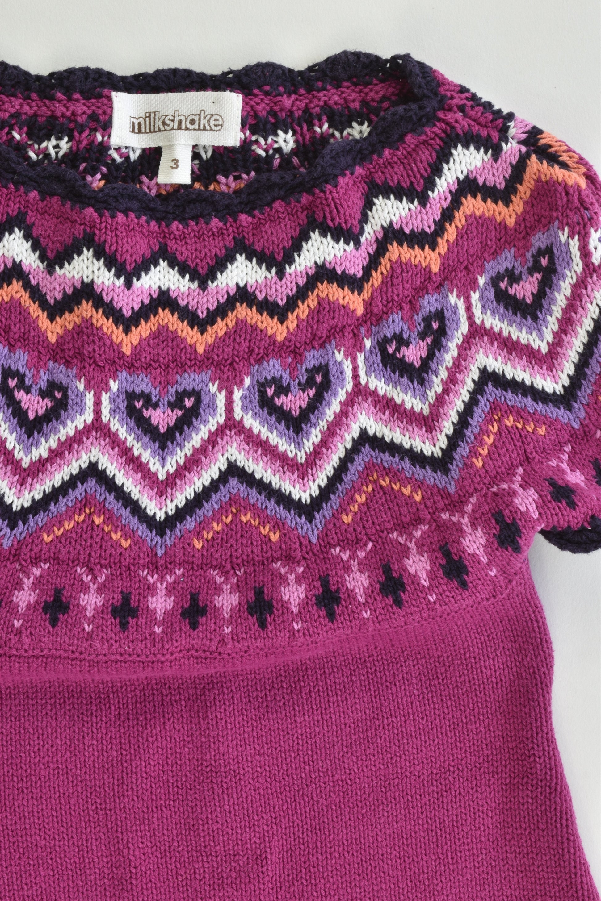 Milkshake Size 3 Knitted Dress