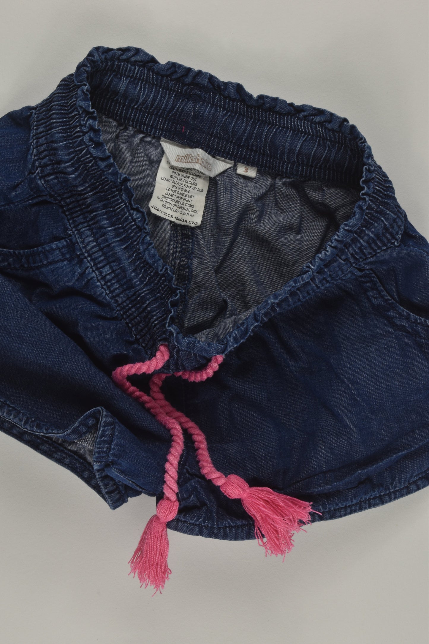 Milkshake Size 3 Lightweight Denim Shorts