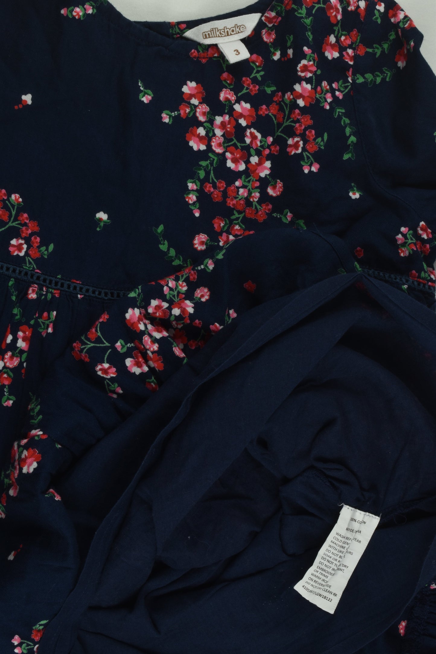 Milkshake Size 3 Lined Floral Dress