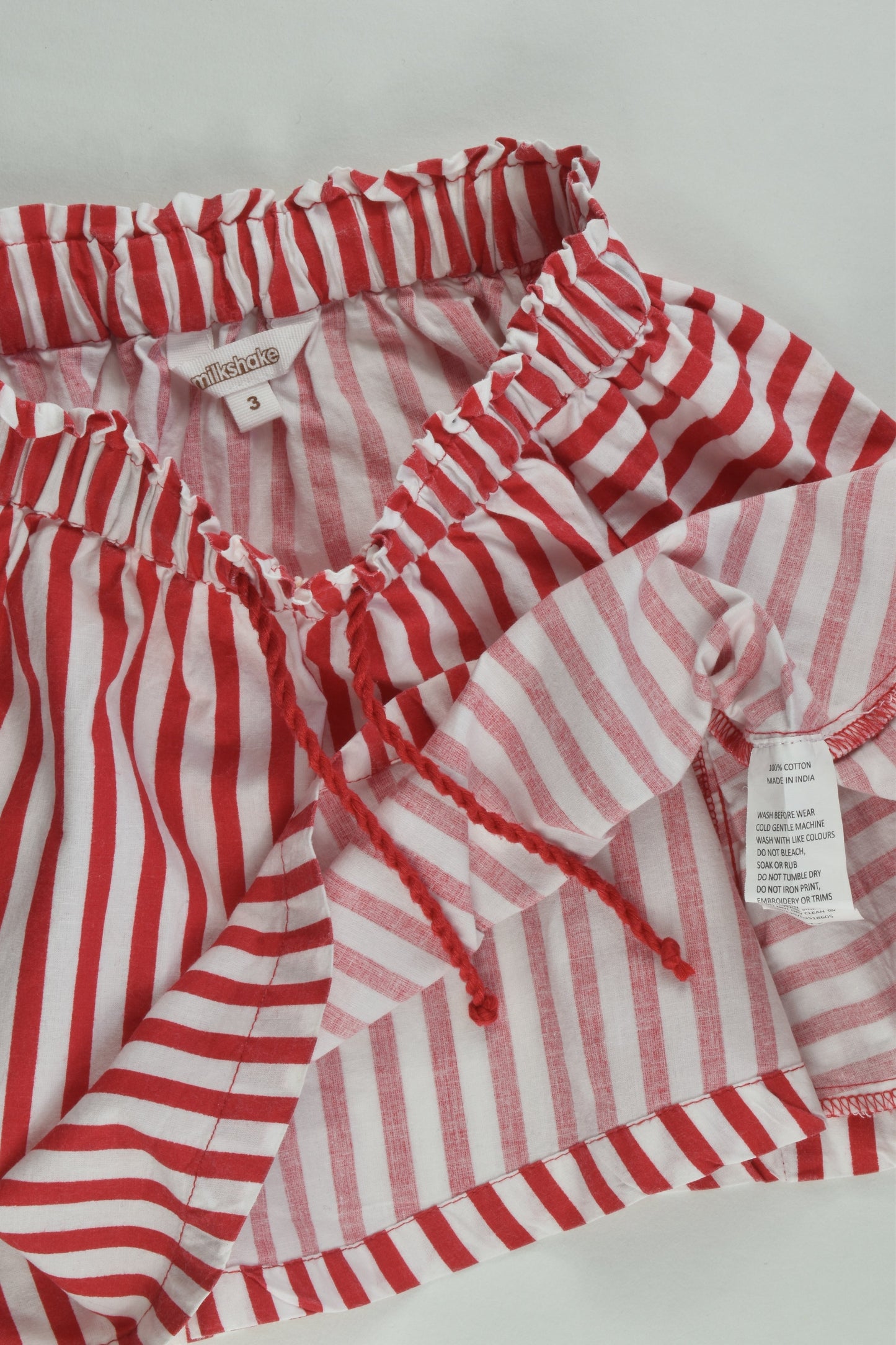 Milkshake Size 3 Striped Skirt