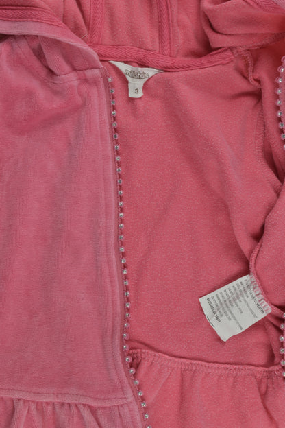 Milkshake Size 3 Velour Zip Jumper