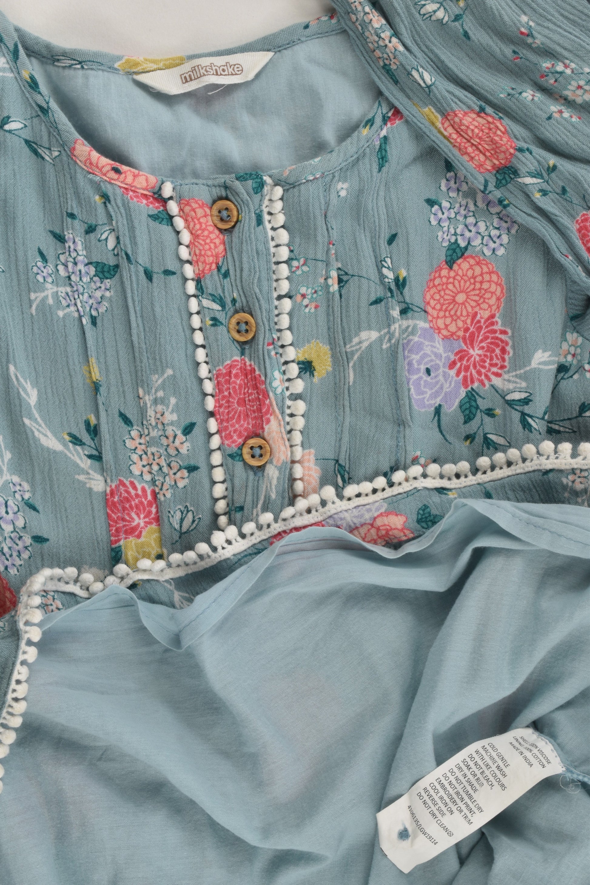 Milkshake Size 4 Lined Floral Dress
