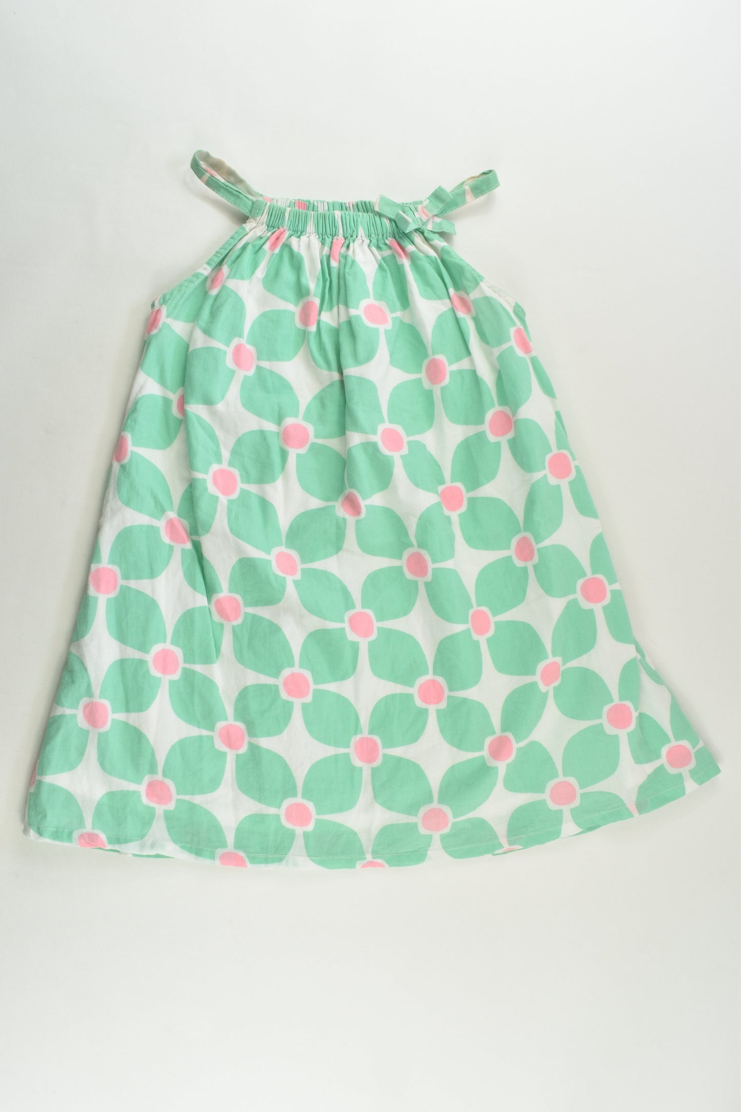 Milkshake Size 4 Lined Retro Flowers Dress