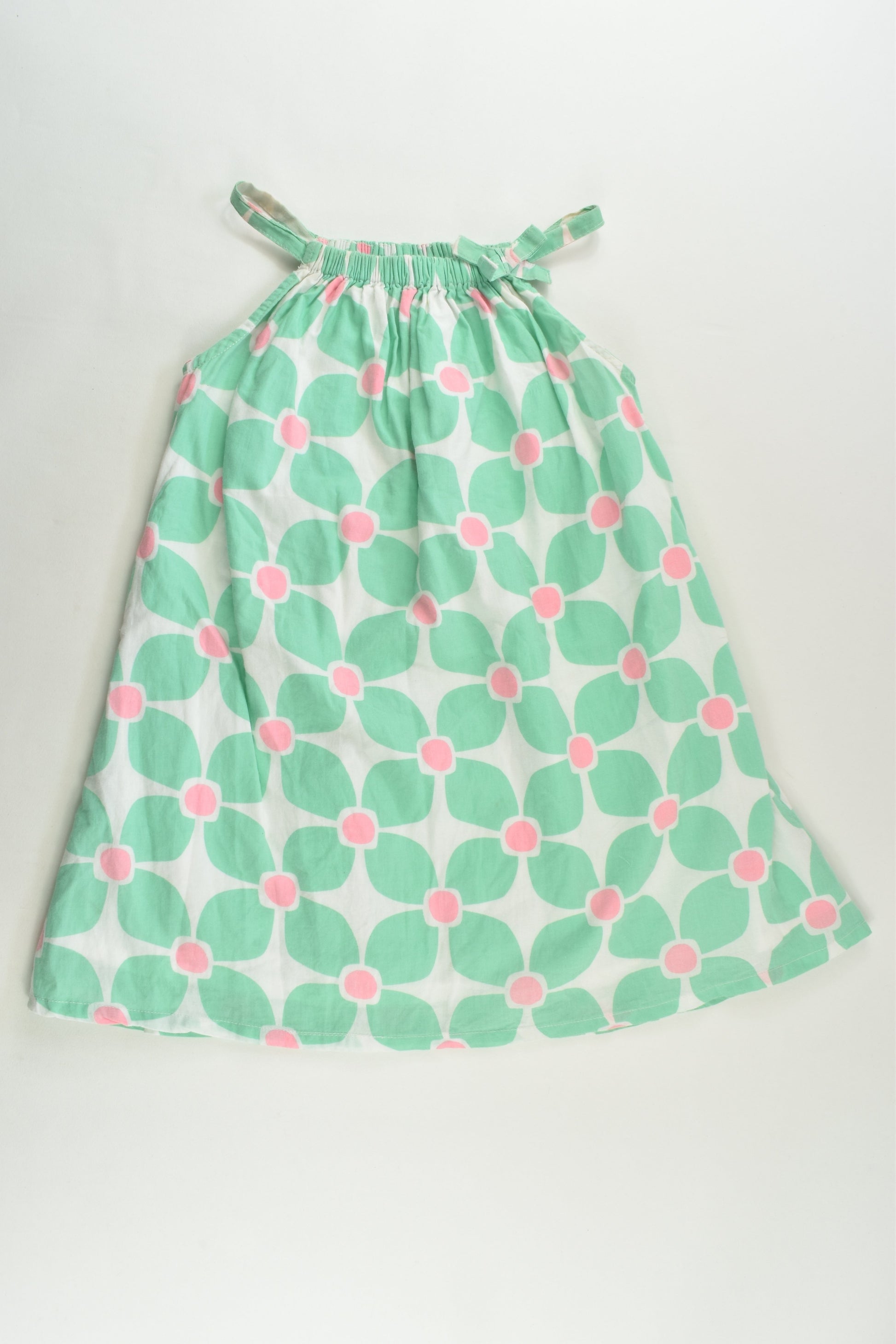 Milkshake Size 4 Lined Retro Flowers Dress