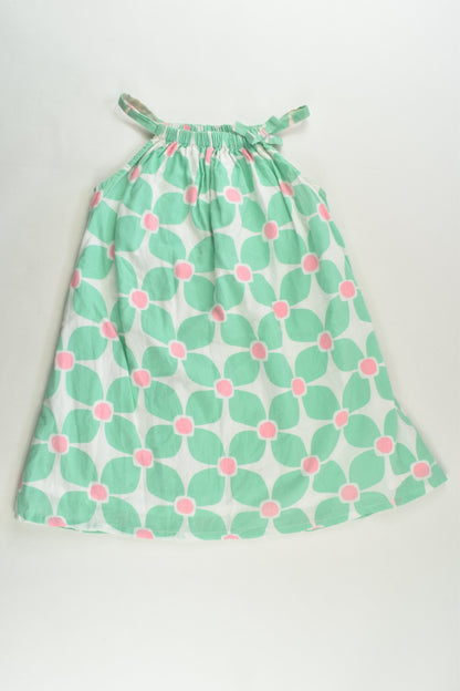 Milkshake Size 4 Lined Retro Flowers Dress