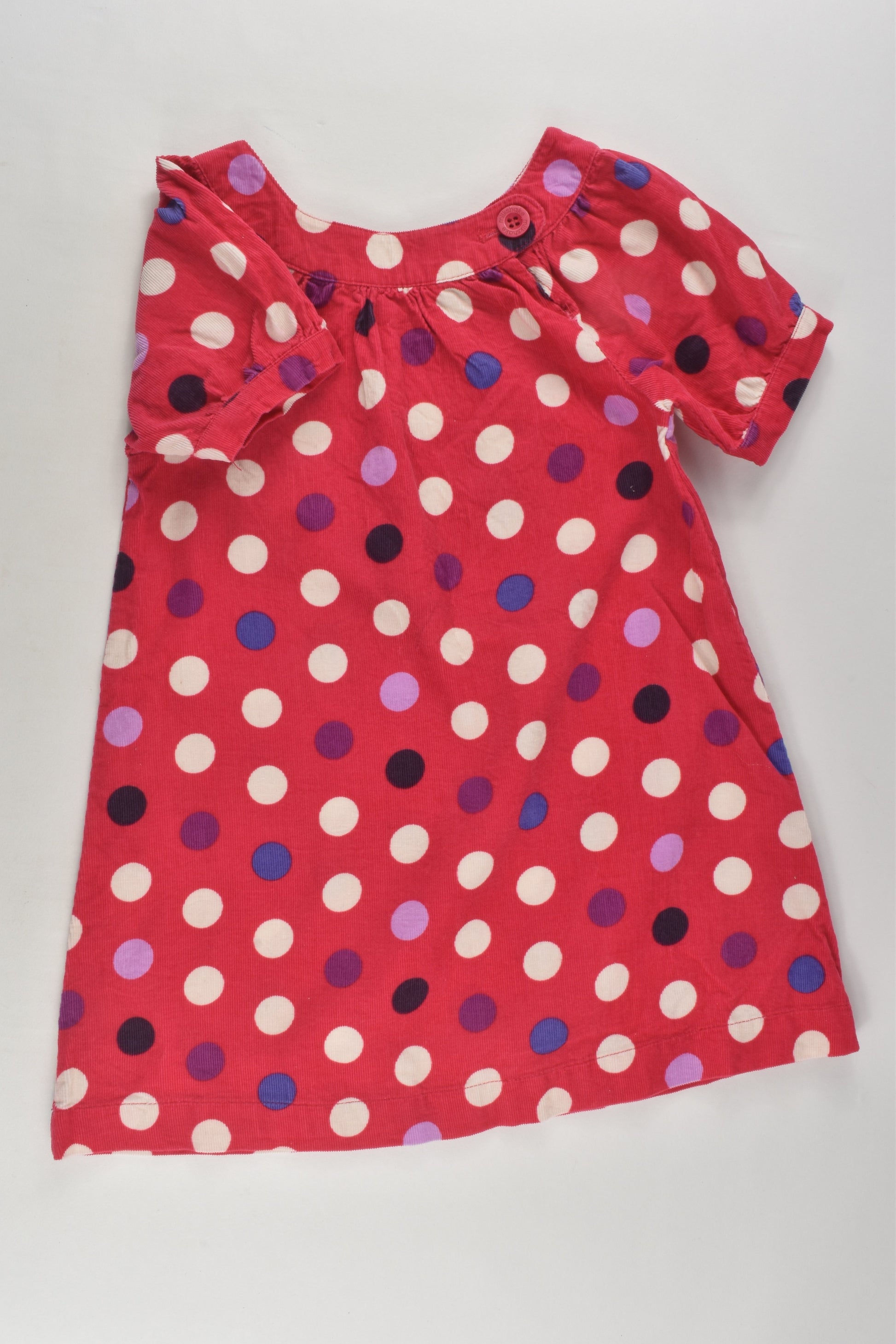 Milkshake Size 4 Polka Dots Lightweight Cord Dress