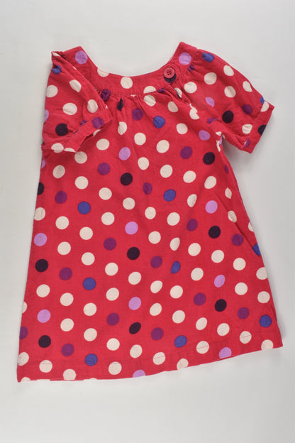 Milkshake Size 4 Polka Dots Lightweight Cord Dress