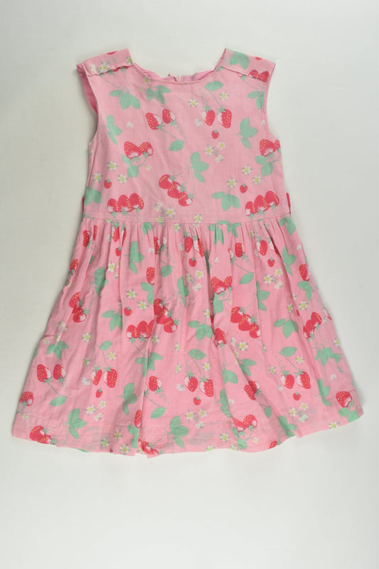 Milkshake Size 4 Strawberries Lined Dress