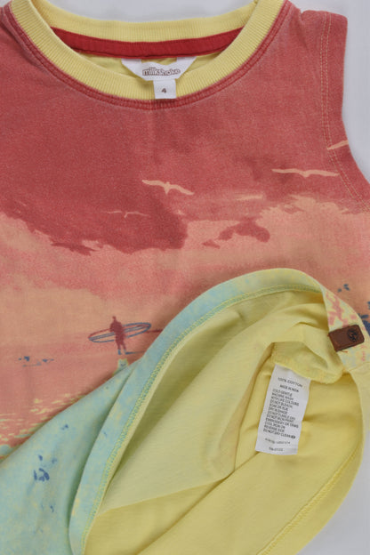 Milkshake Size 4 Surfer Tank Top