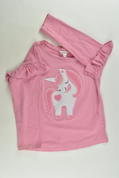 Milkshake Size 4 Unicorn Top