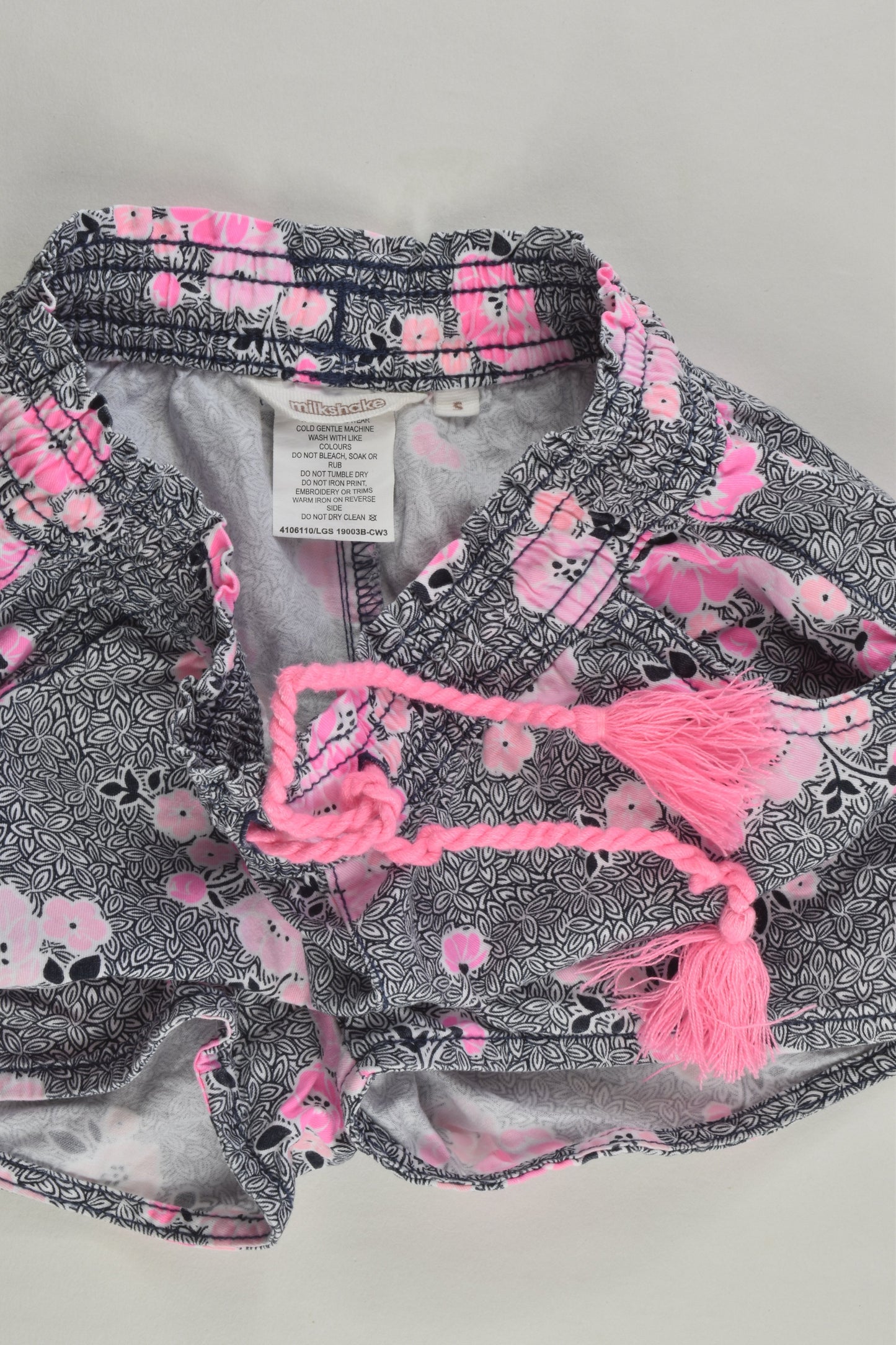 Milkshake Size 5 Floral Shorts