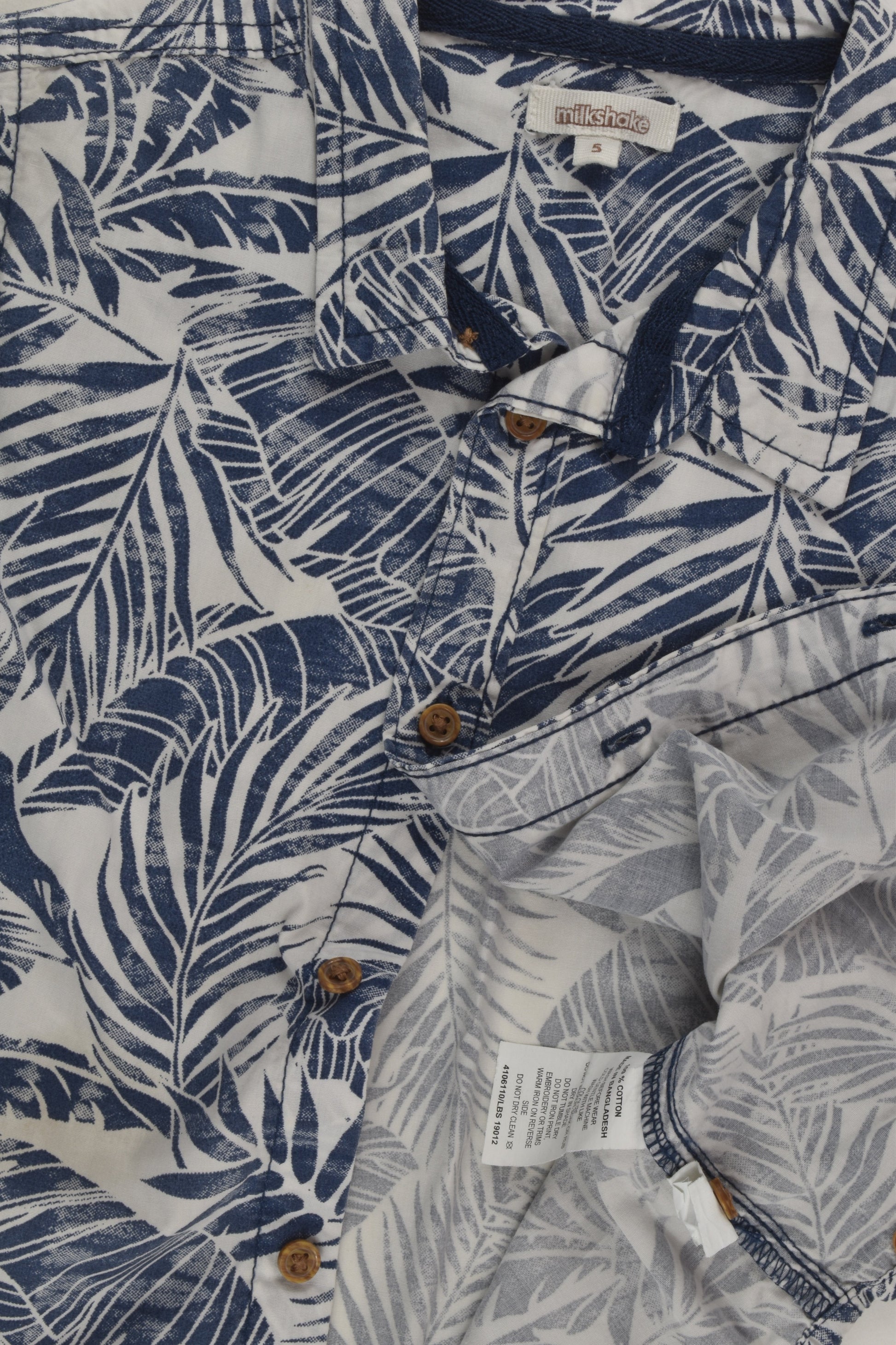 Milkshake Size 5 Leaves Shirt