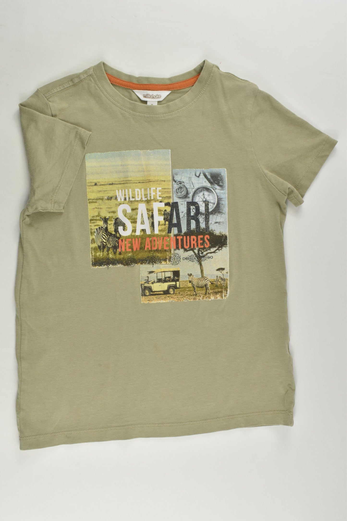 Milkshake Size 5 Safari T-shirt