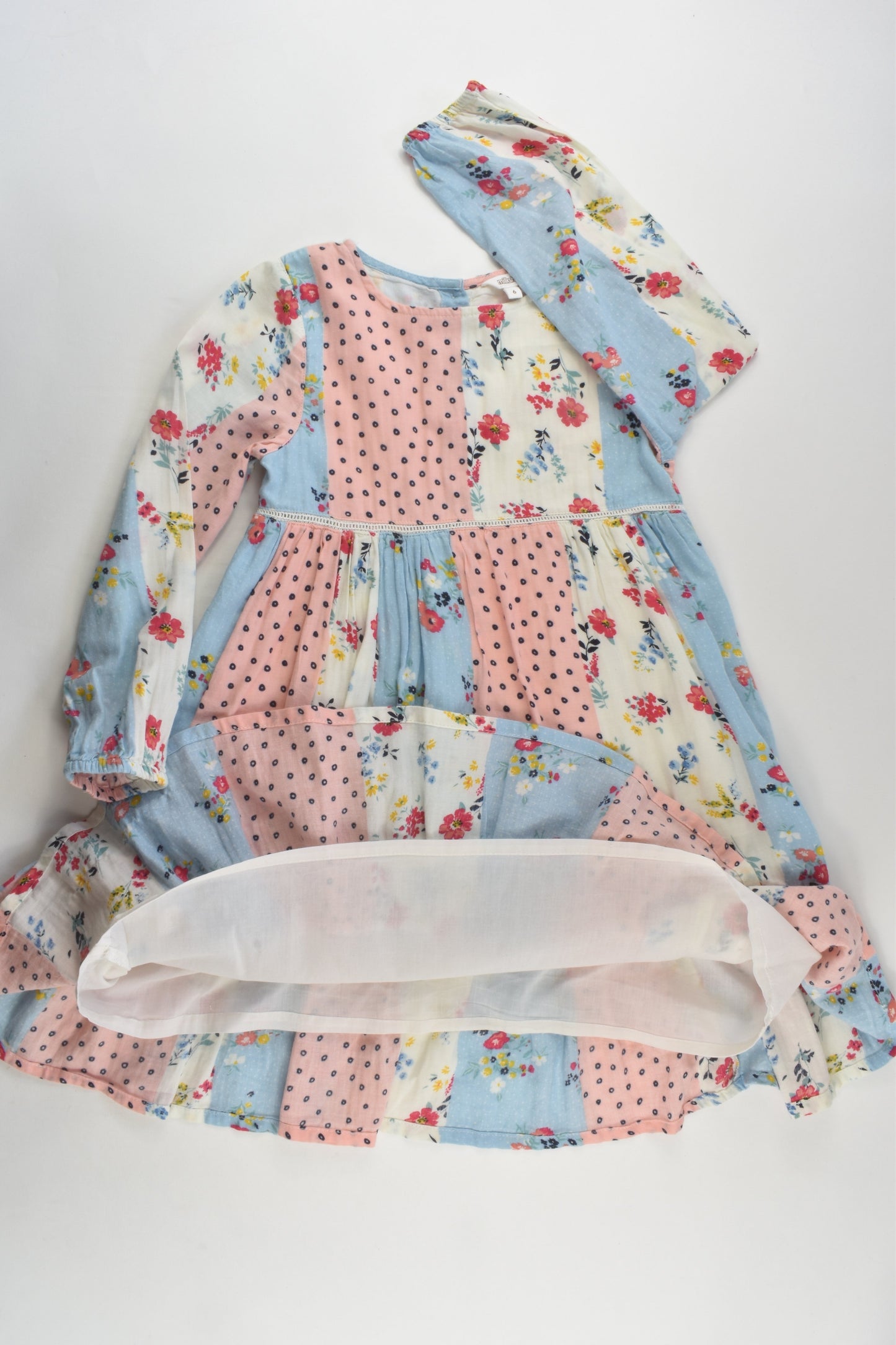 Milkshake Size 6 Lined Floral Dress