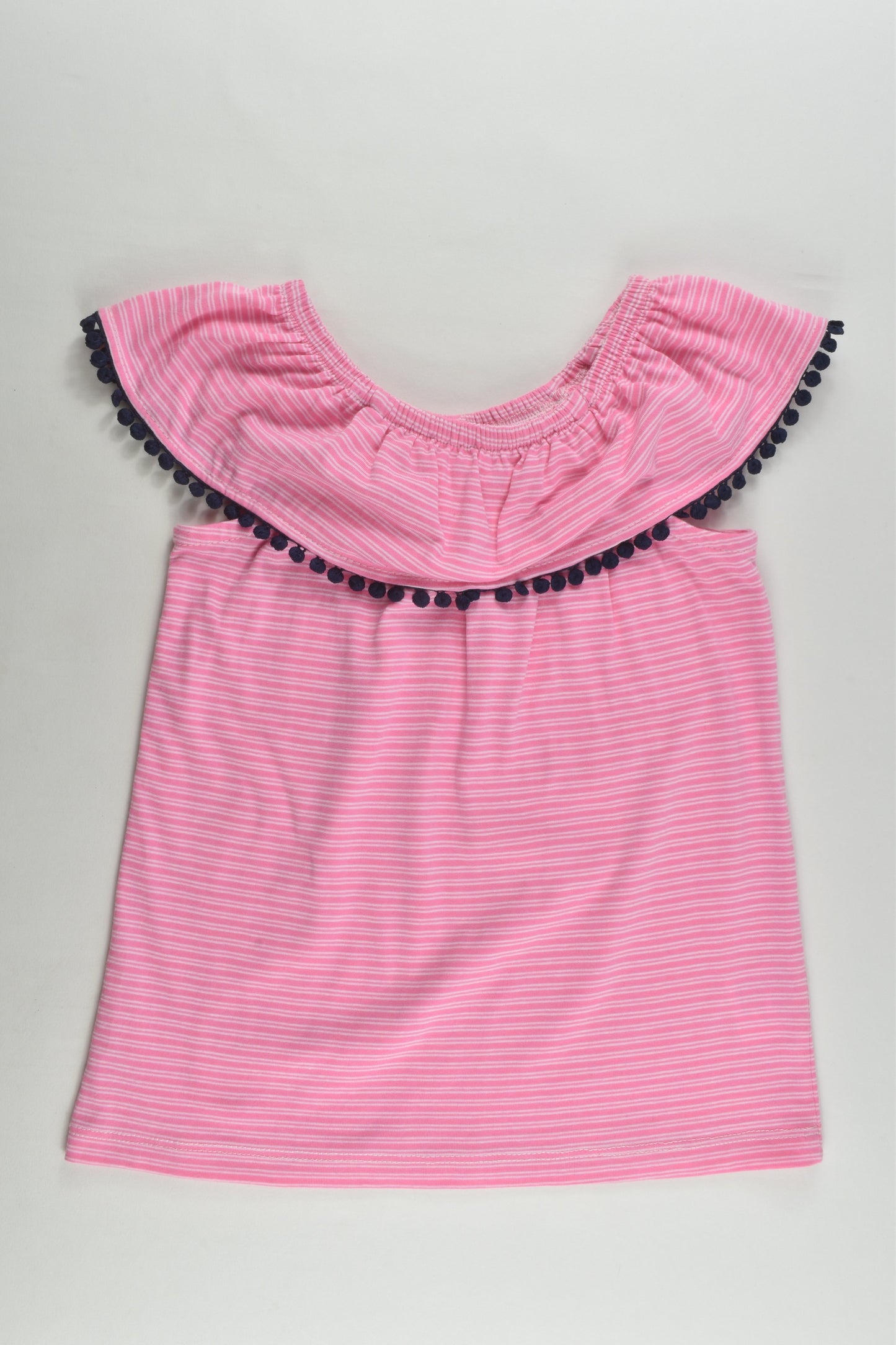 Milkshake Size 6 Striped T-shirt