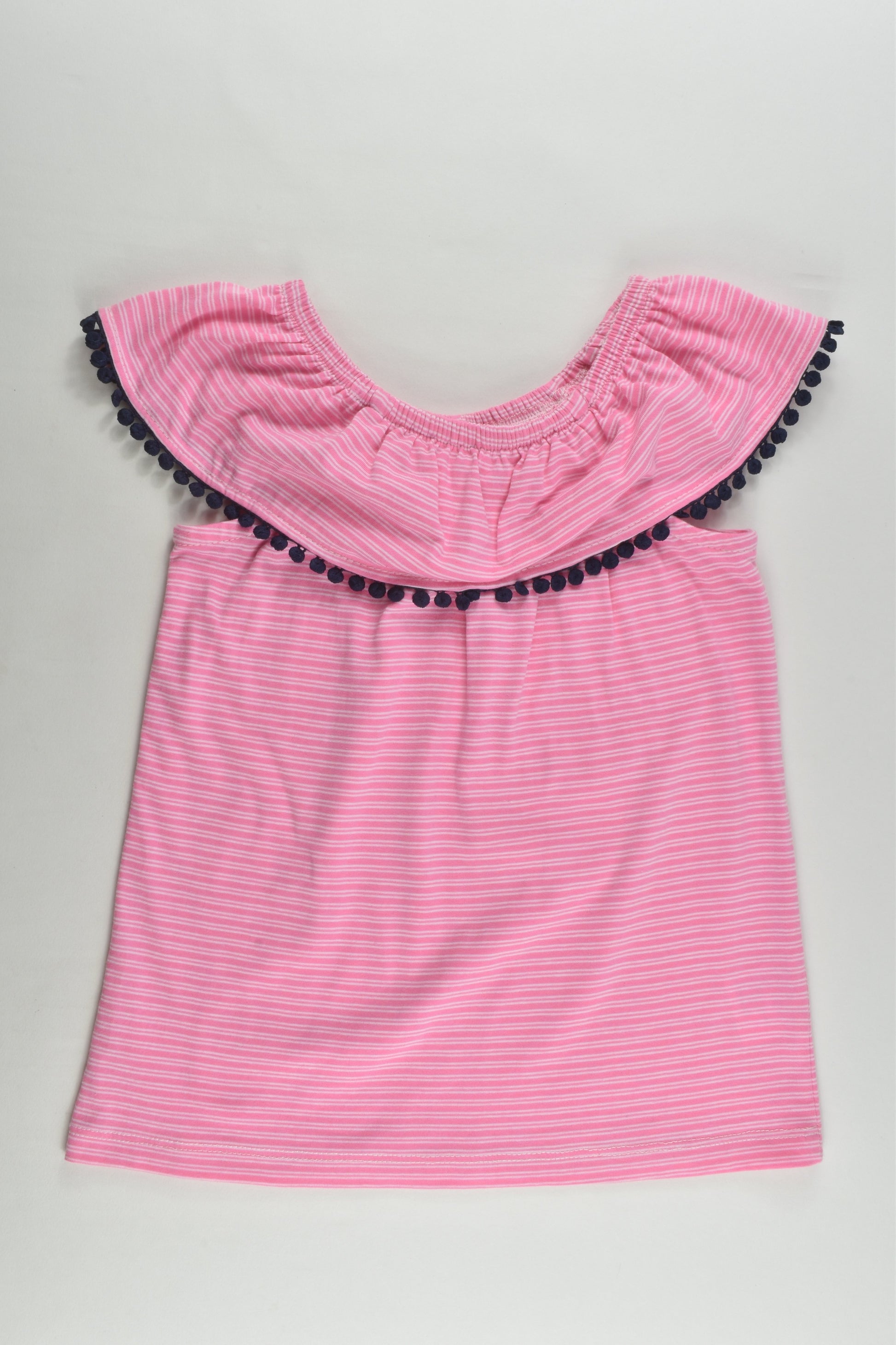 Milkshake Size 6 Striped T-shirt