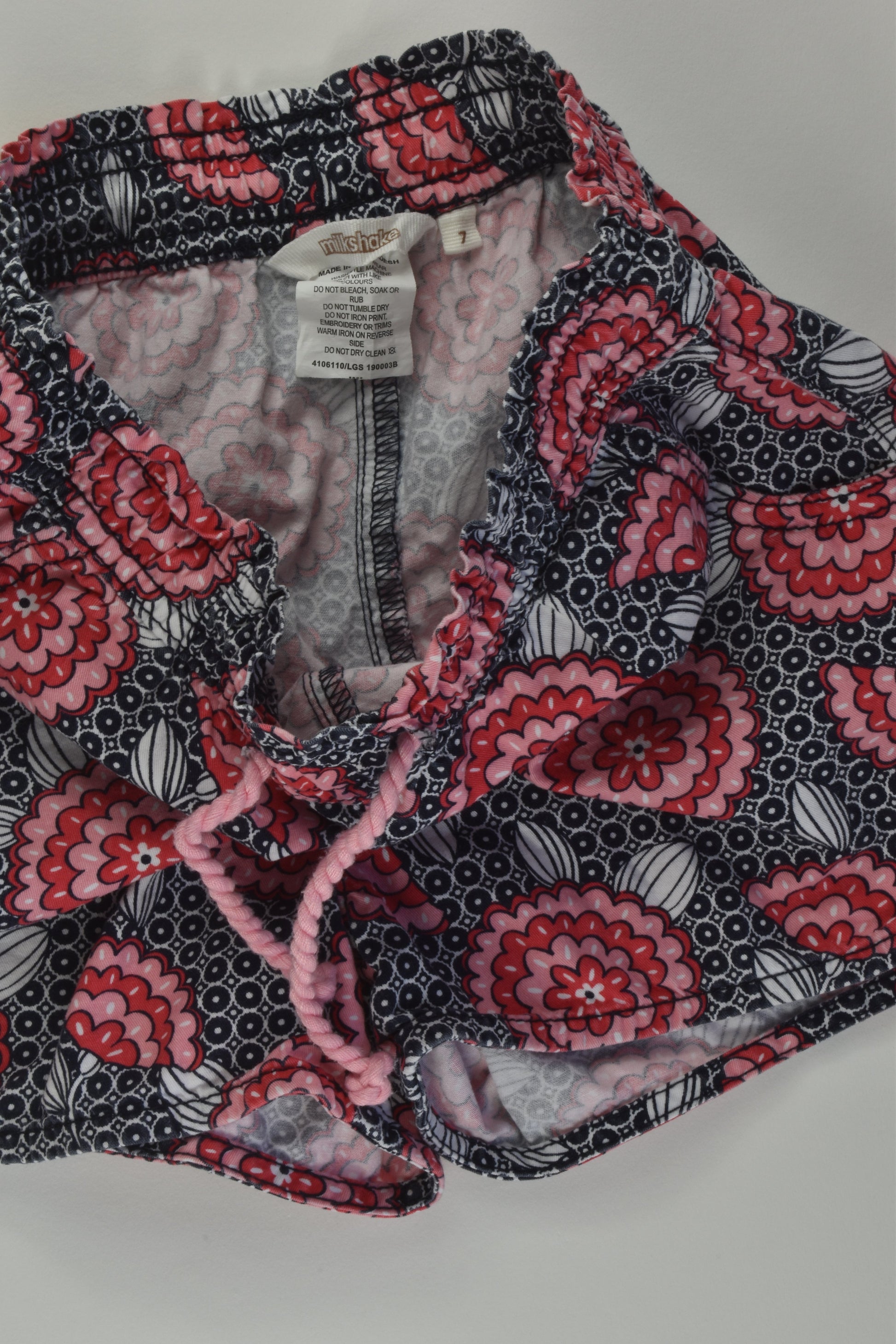Milkshake Size 7 Floral Shorts