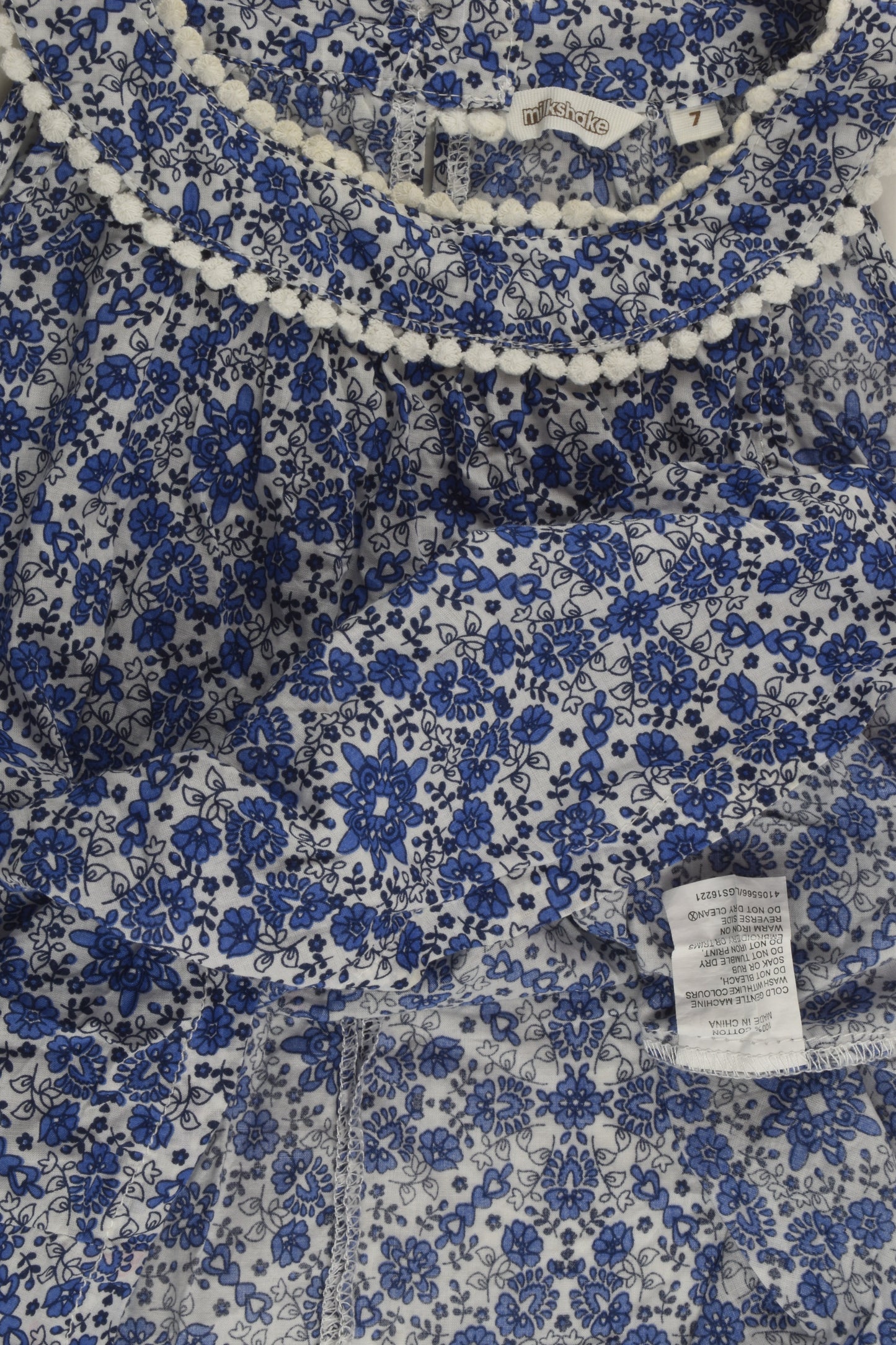 Milkshake Size 7 Liberty Print Blouse