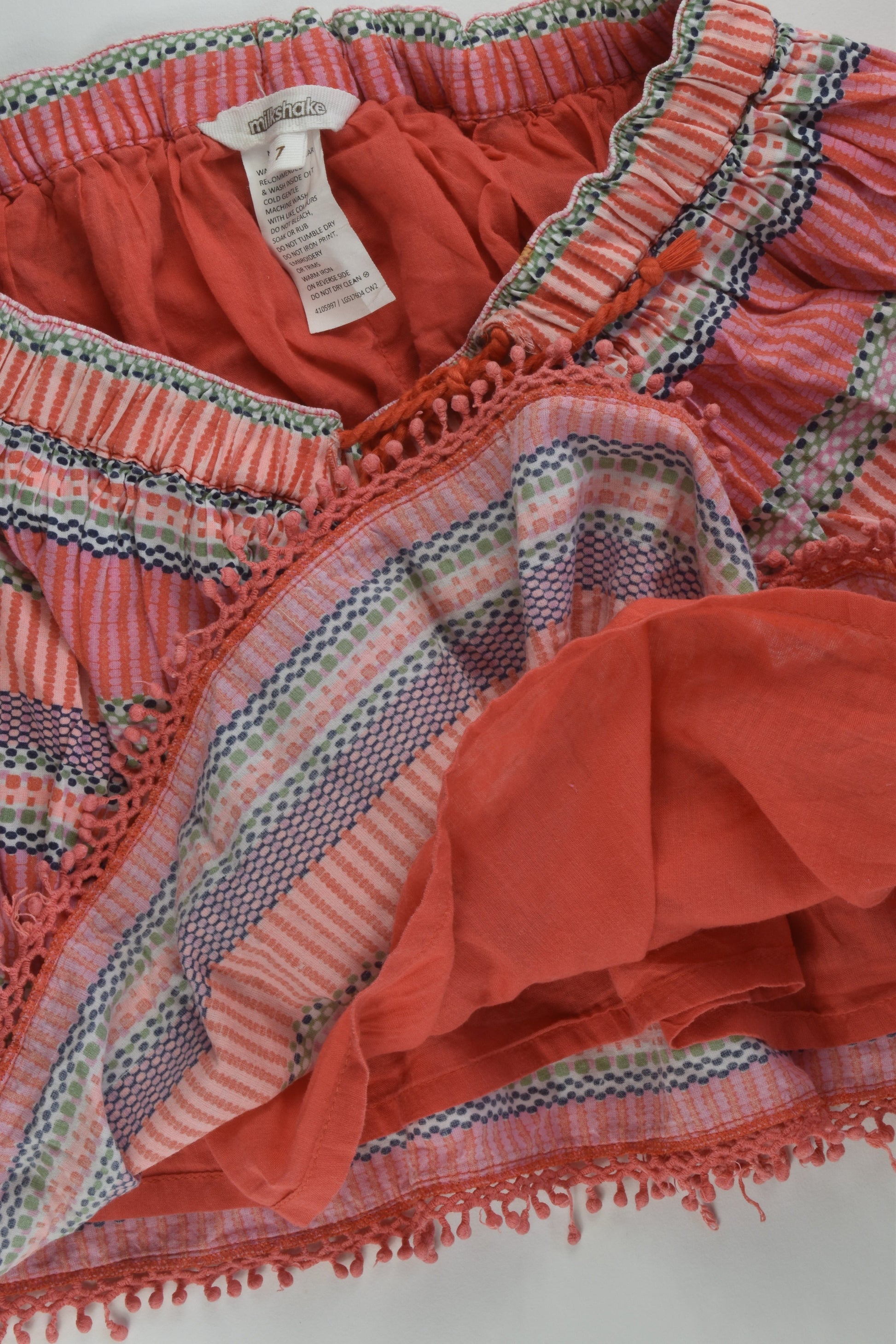 Milkshake Size 7 Lined Skirt