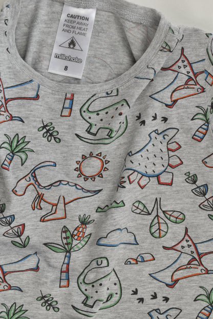 Milkshake Size 8 Dinosaur T-shirt