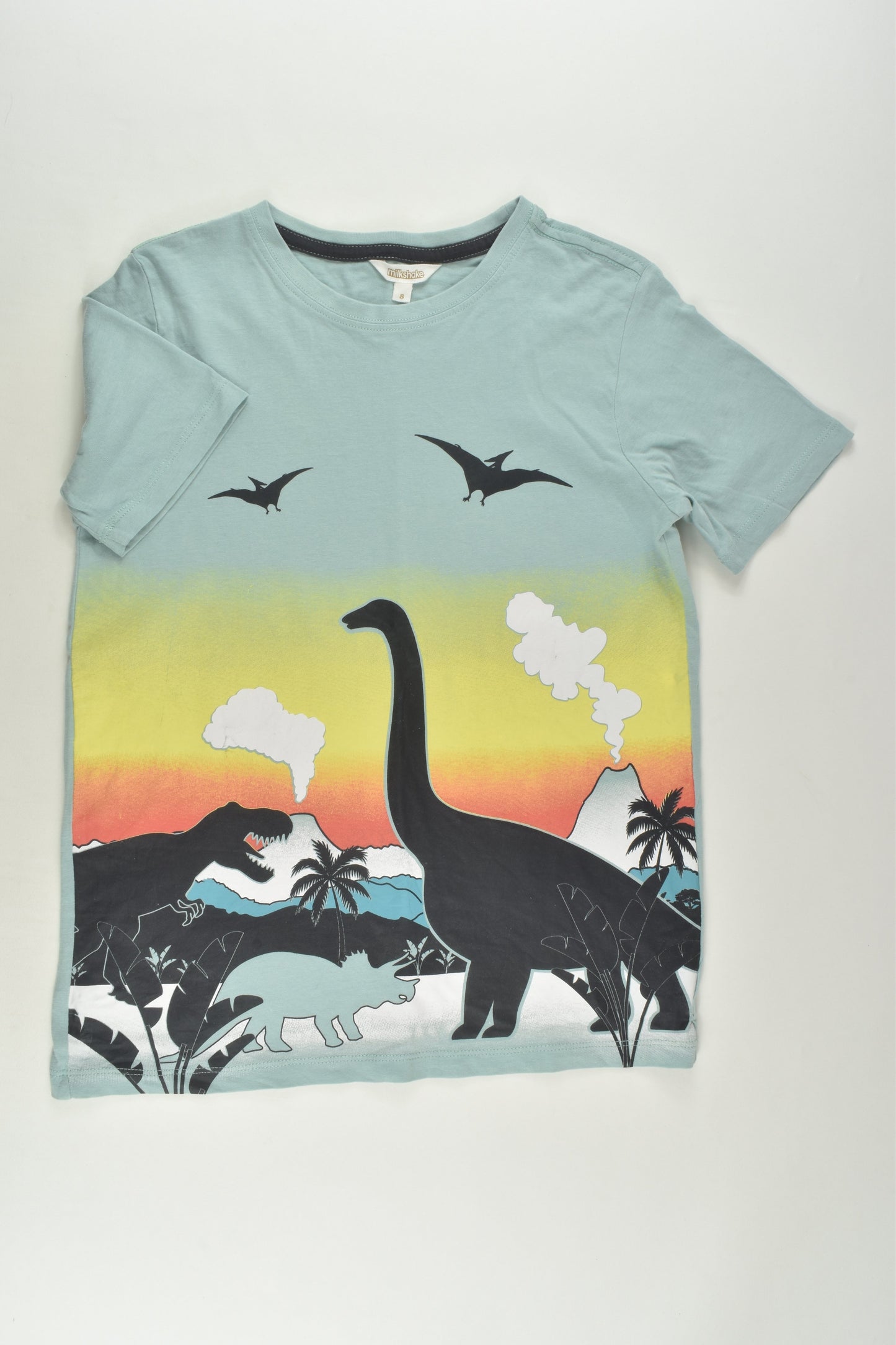 Milkshake Size 8 Dinosaur T-shirt