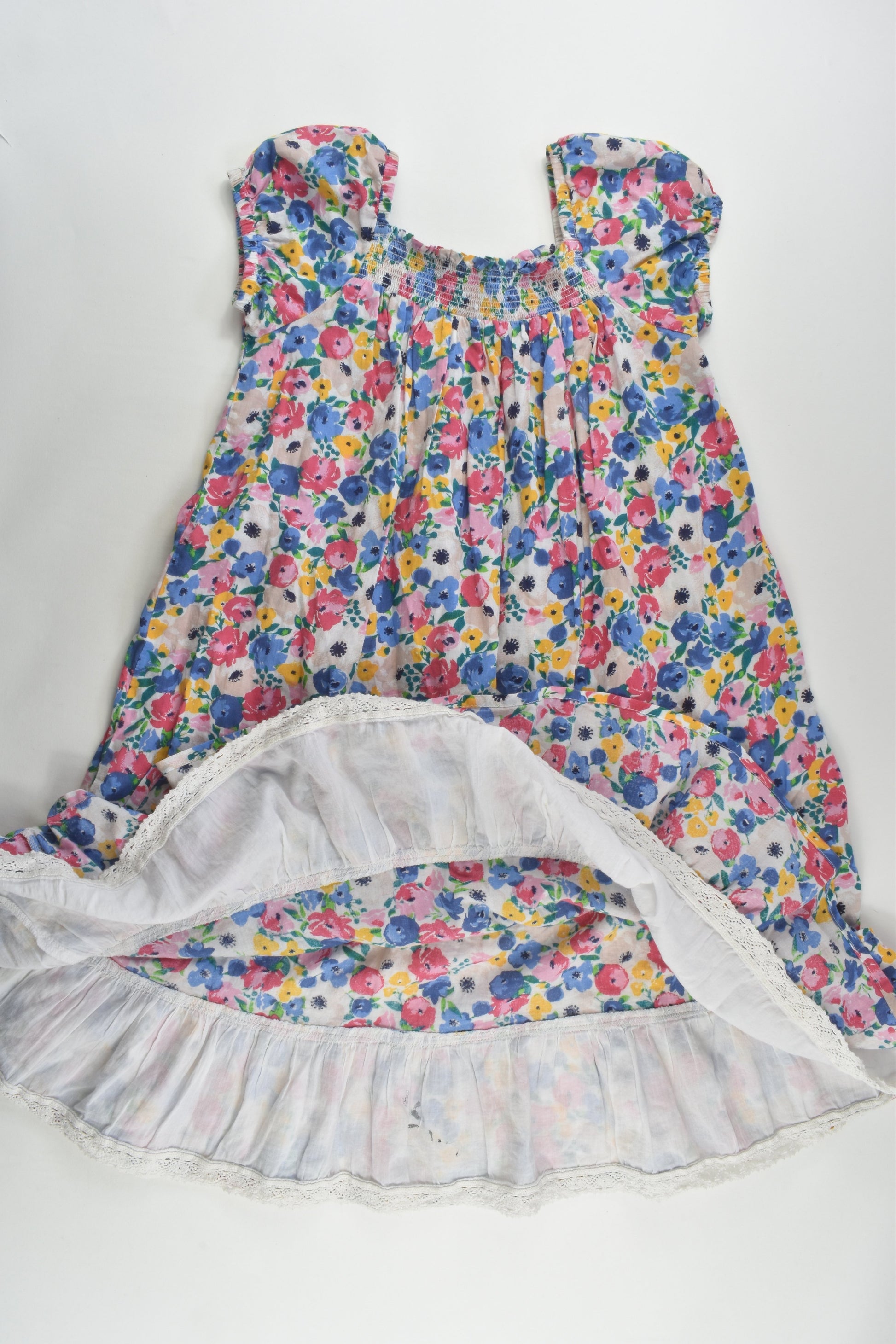 Milkshake Size 8 Floral Lace Hem Dress