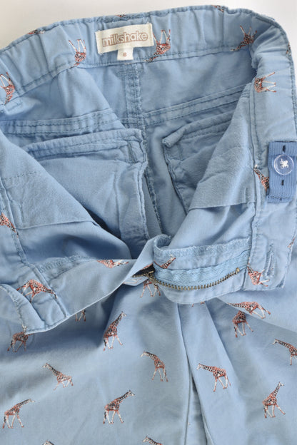 Milkshake Size 8 Giraffe Shorts