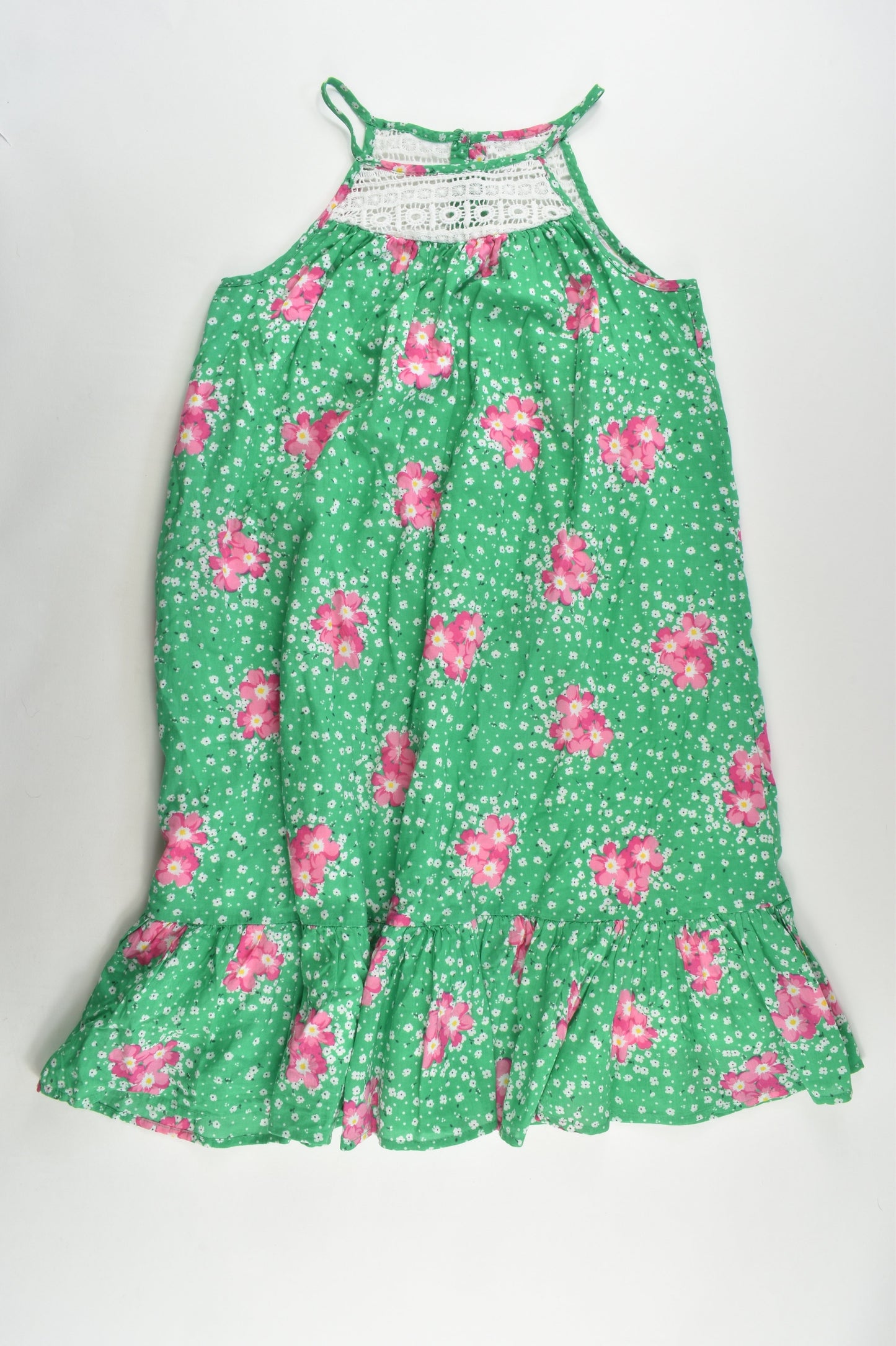 Milkshake Size 8 Lined Lace Front Floral Dress