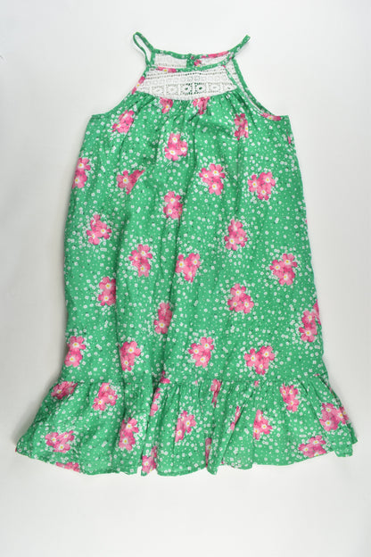 Milkshake Size 8 Lined Lace Front Floral Dress