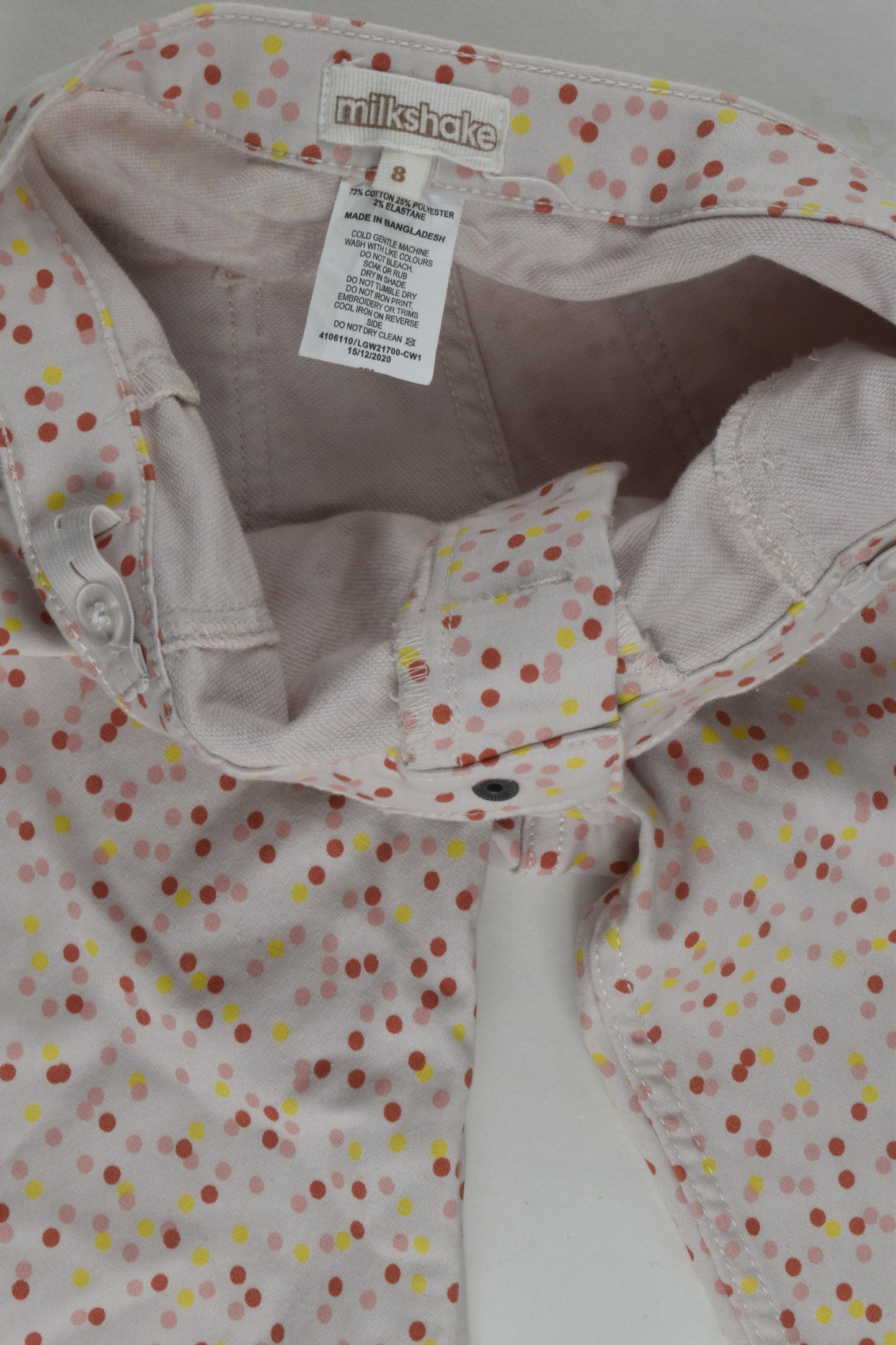 Milkshake Size 8 Pants