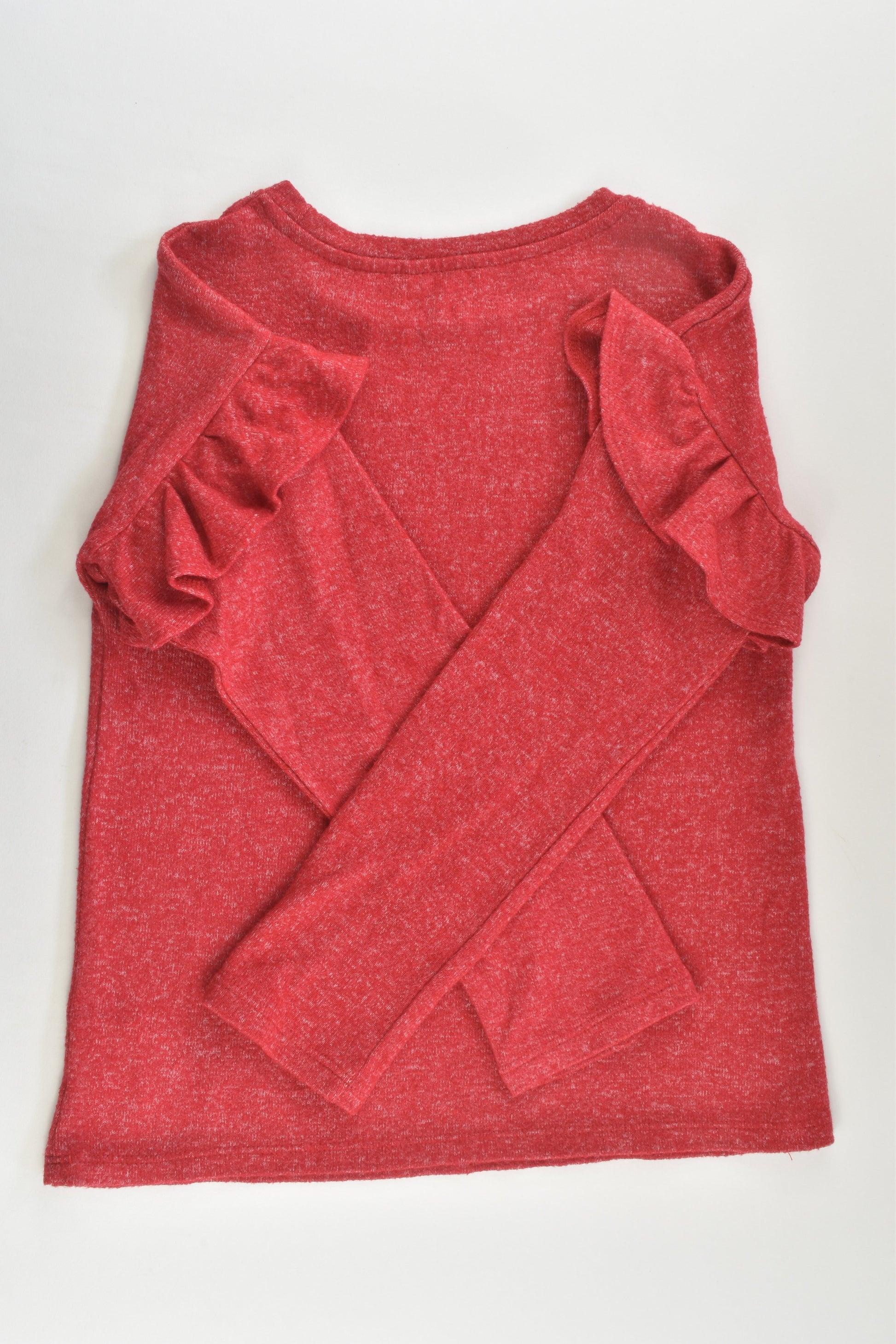 Milkshake Size 8 Ruffle Sleeves Knitted Top