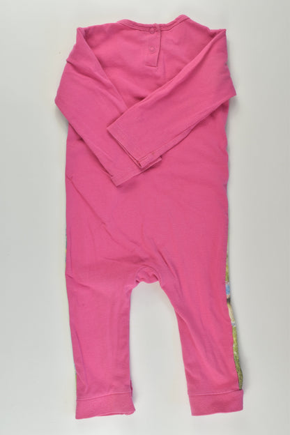 Milky Size 0 Snow Tiger Romper