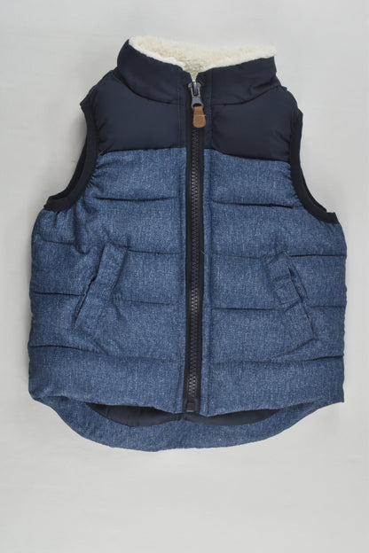 Milky Size 00 Puffer Vest