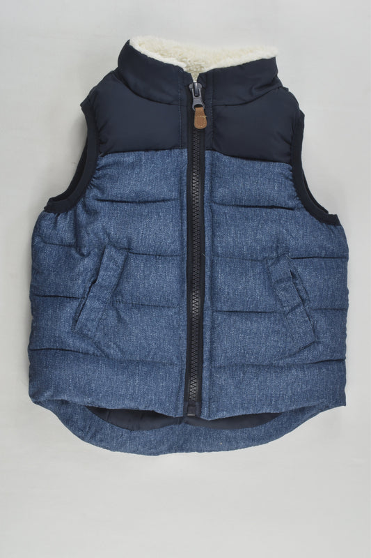 Milky Size 00 Puffer Vest