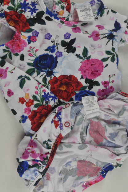 Milky Size 00 Short Romper