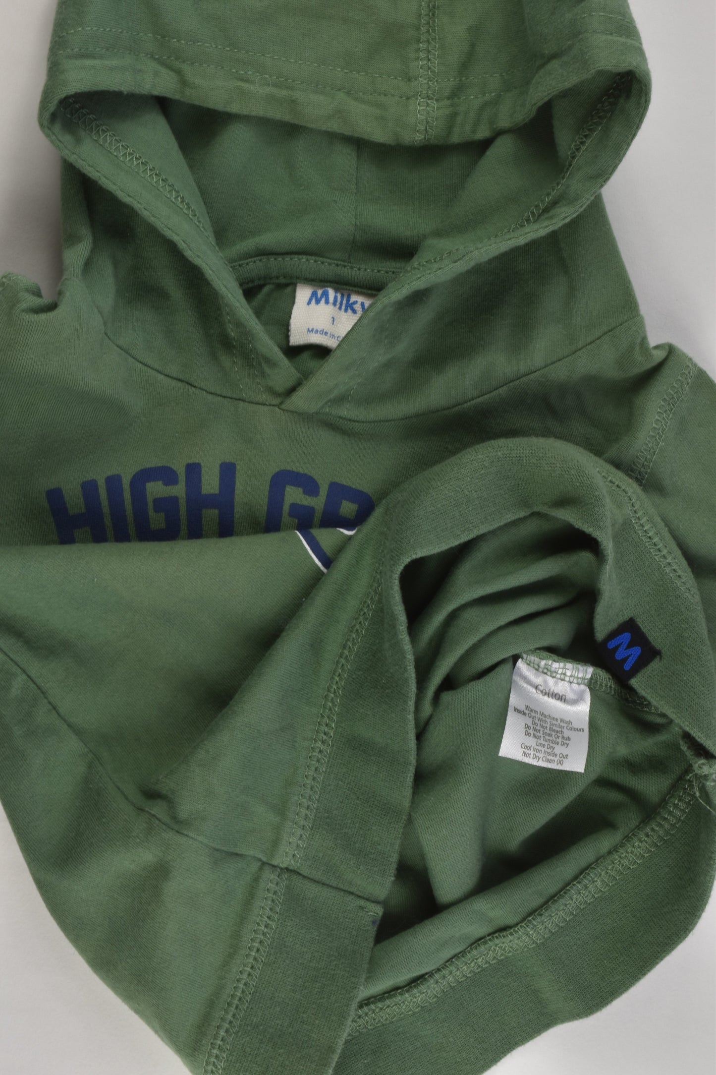 Milky Size 1 Hooded Top