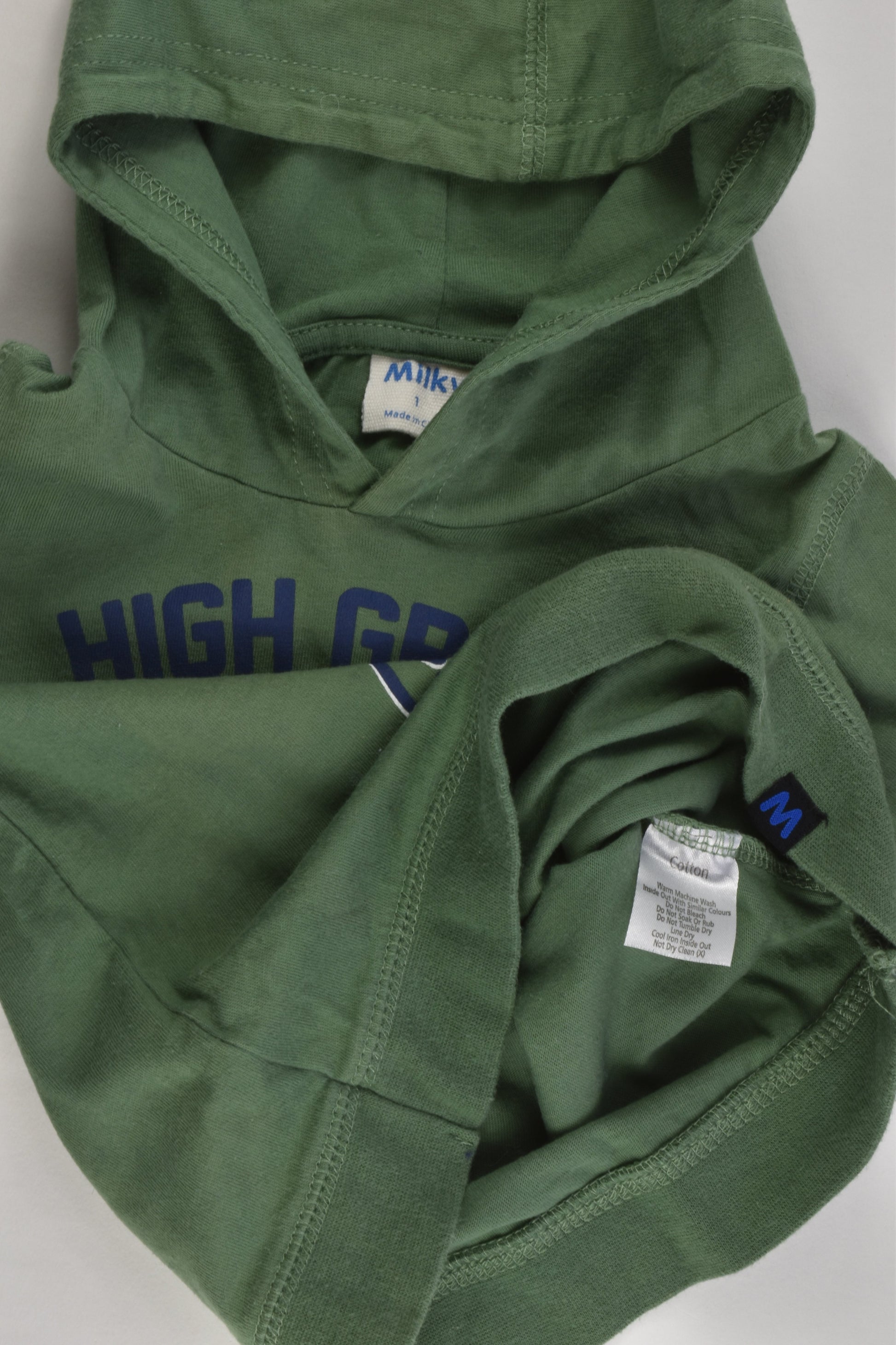 Milky Size 1 Hooded Top