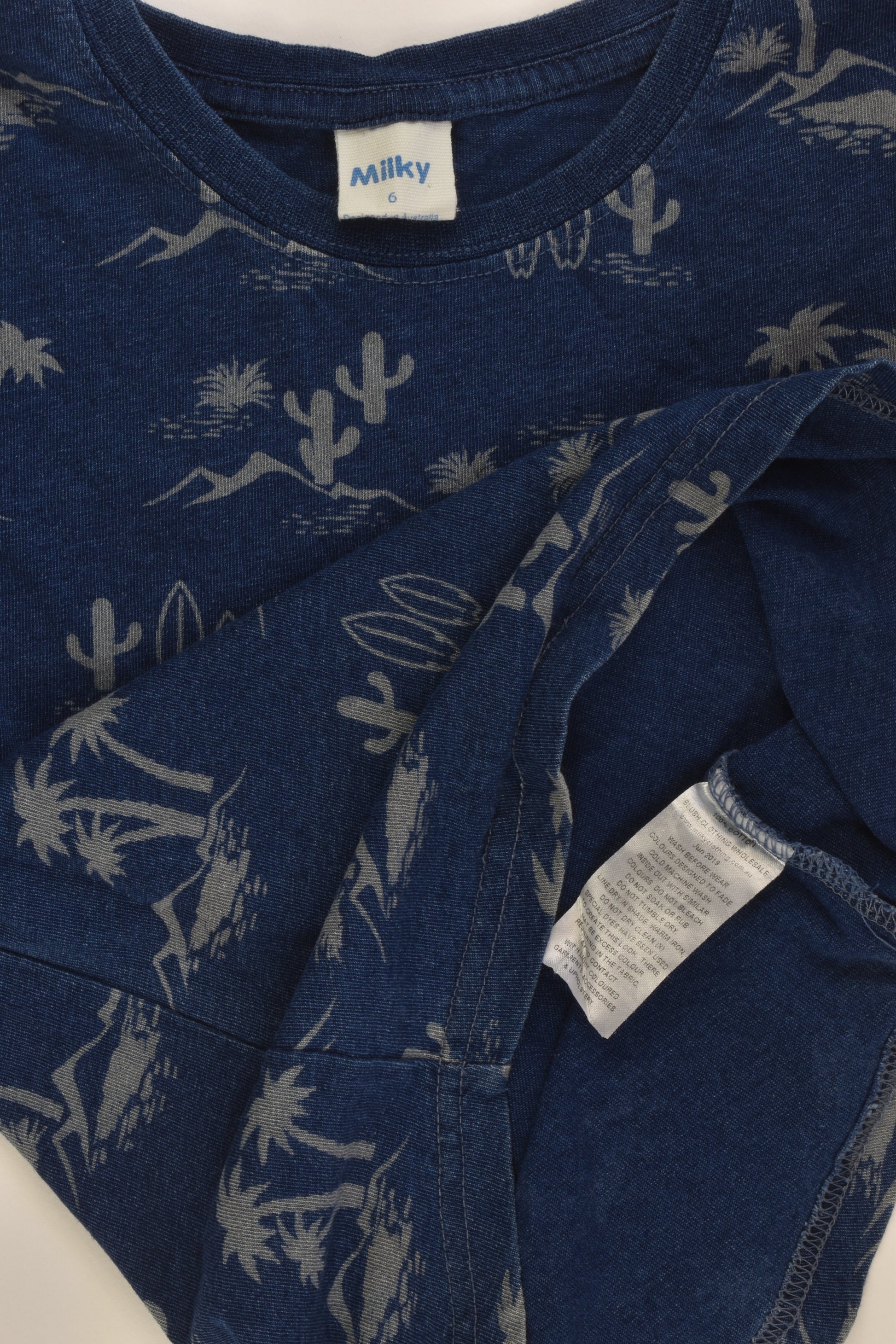 Milky Size 6 Cactus T-shirt