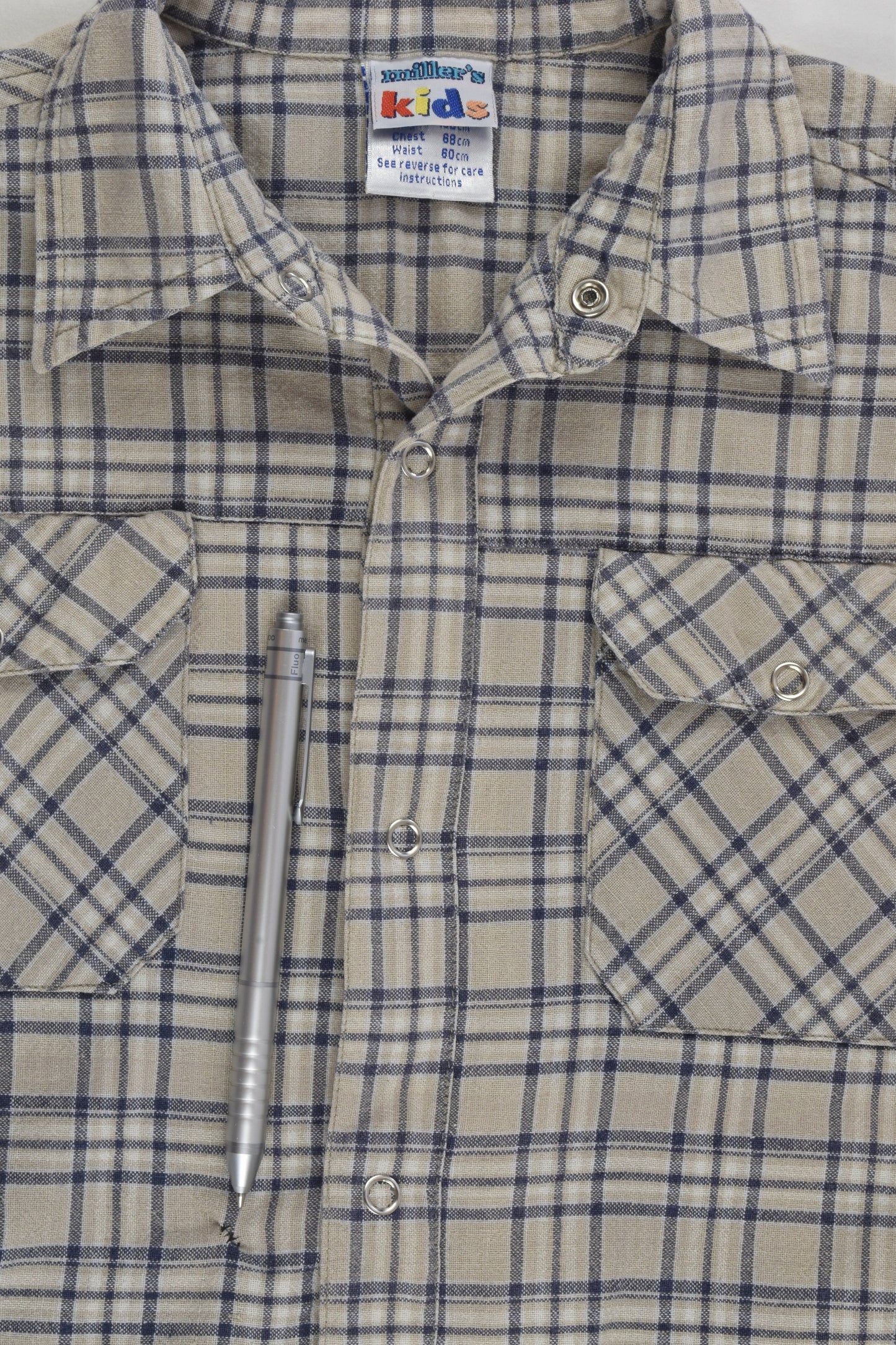 Miller's Size 8 Vintage Checked Shirt